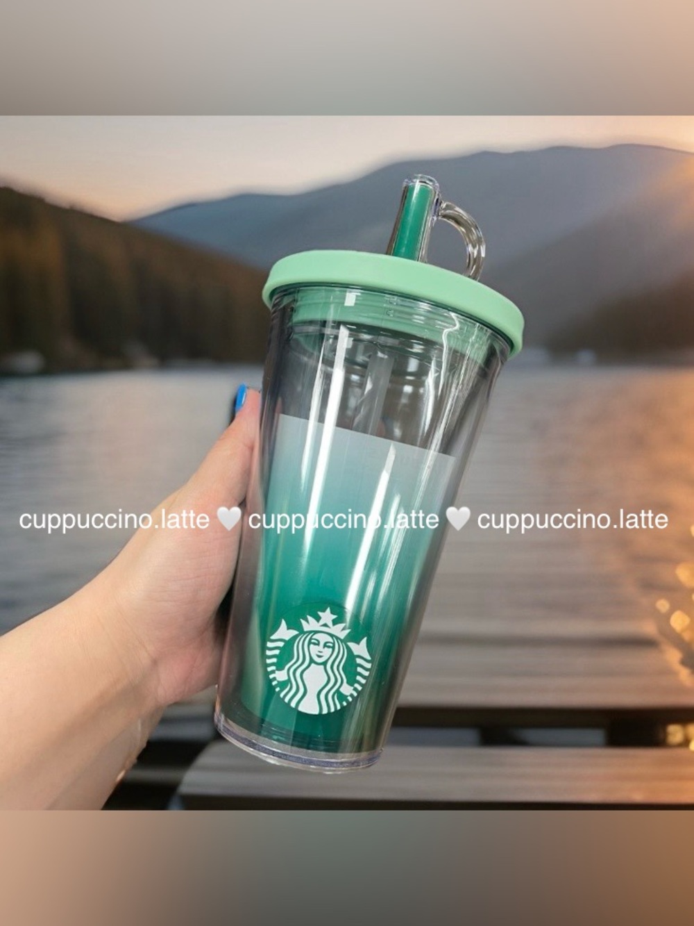 🚙NWT💚Starbucks 2026 Summer Road Trip Gradient Cold Cup Tumbler